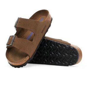 NEW Birkenstock Arizona Soft Footbed  Dark Tea Brown Sandals 41 R Womens 10